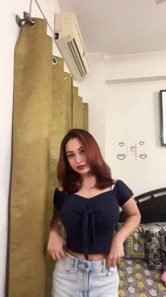 Image of Viral Desi Influencer Nude Video Leaked Squeezing Her Big Boobs