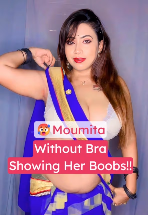 Bengali MILF Moumita Flaunts Her Huge Nude Tits and Hard Nipples