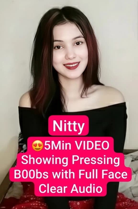 Instagram Model NITTY Chamet Live 121 Nude Video Squeezing Big Boobs