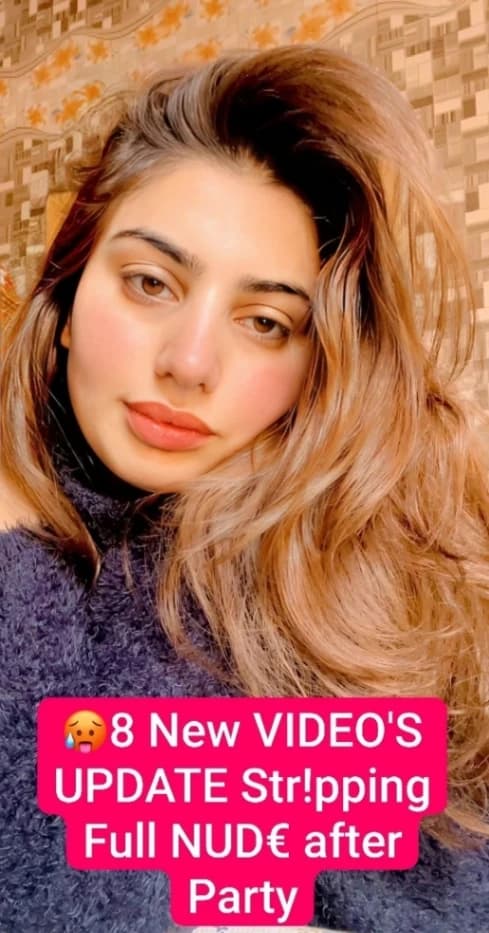 Uroosa Khan Leaked Nude Stripping Videos After Party Full Face Exposed