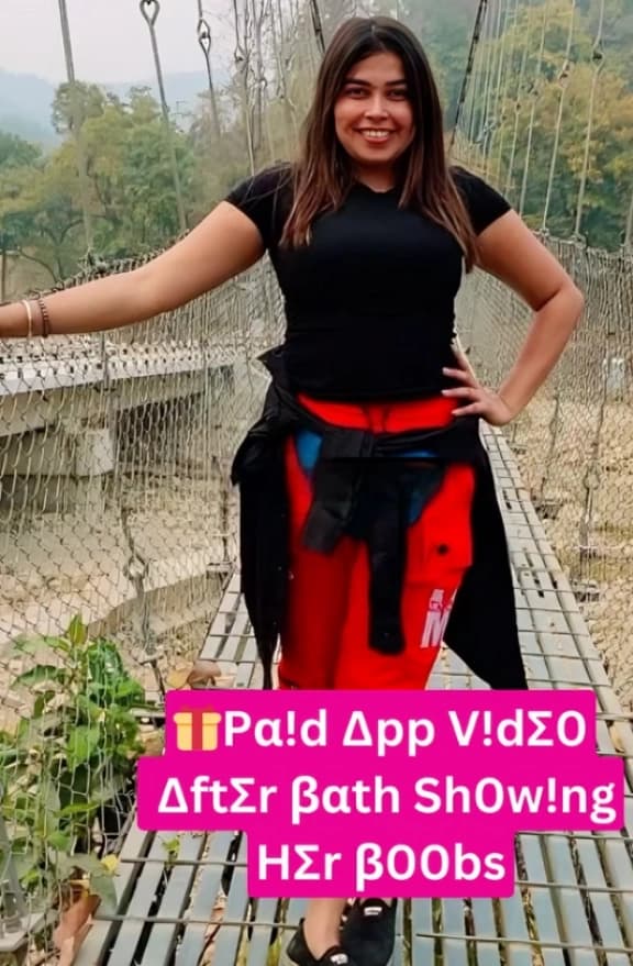 OTT Actress Preeti Puneet Leaked Nude App Video Exposing Boobs After Bath