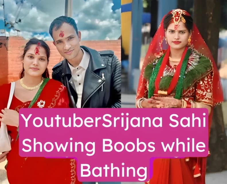 Youtuber Srijana Sahi Nude Bath - Showing her Boobs